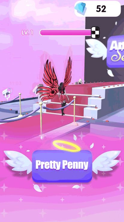 蝴蝶姑娘快走游戏安卓版（Pretty Penny）图1: