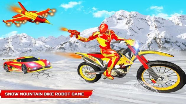 雪自行车变形机器人游戏中文版图3: