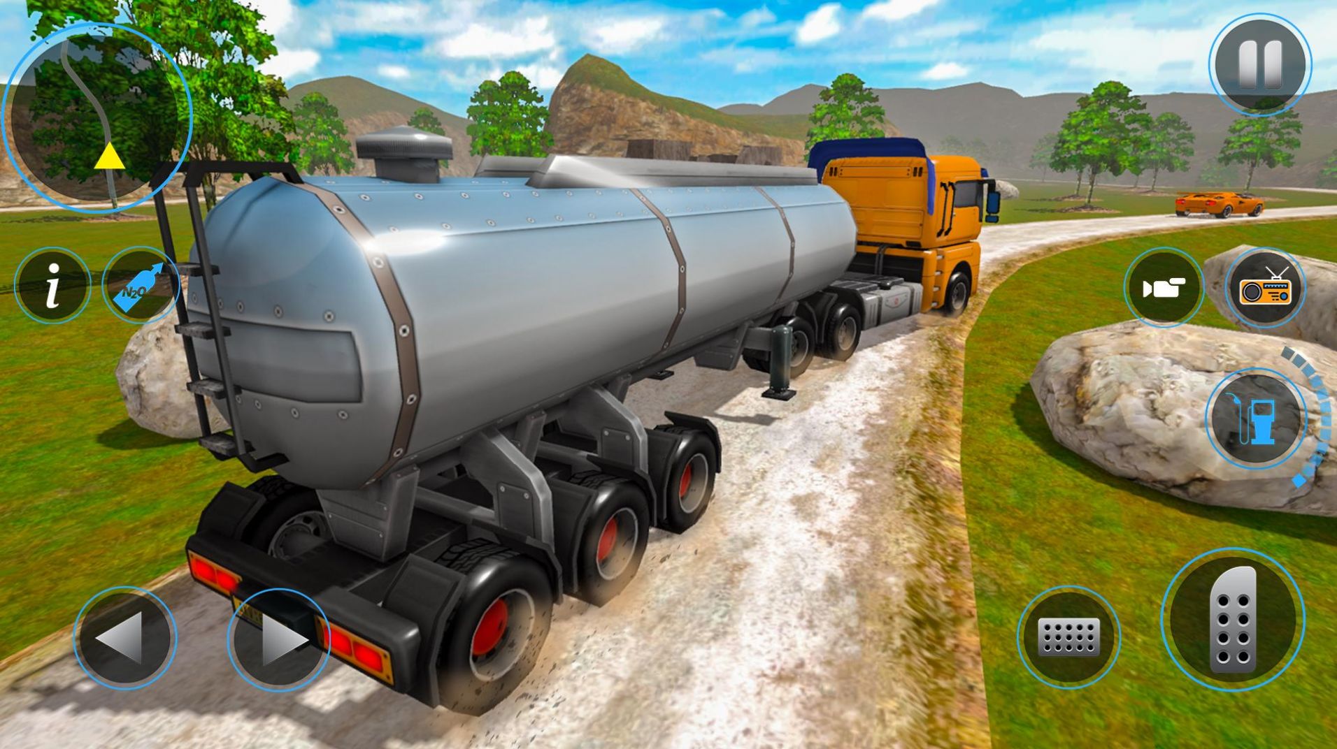 卡车运输驾驶模拟器游戏安卓手机版（Mega Transporter Truck Games）图3: