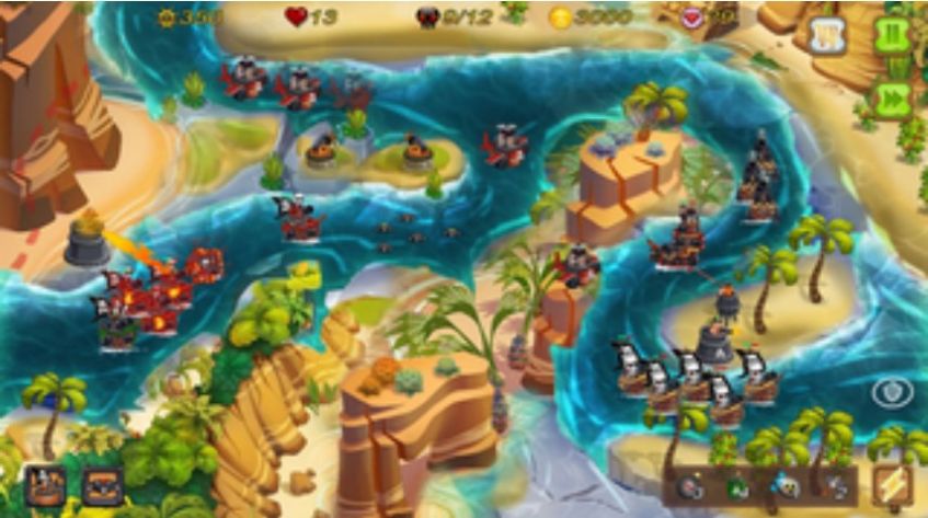海盗宝藏防御游戏安卓中文版（Pirate Treasure）图2: