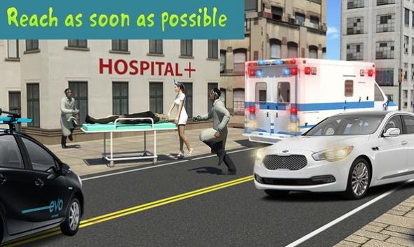 城市救护车救援司机游戏官方手机版图1: