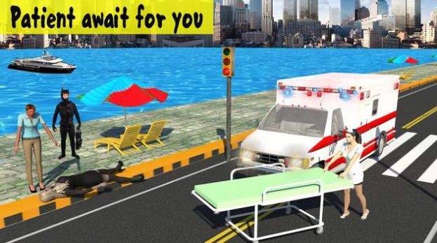 城市救护车救援司机游戏官方手机版图2:
