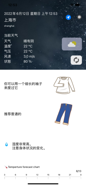 衣服和天气app图2