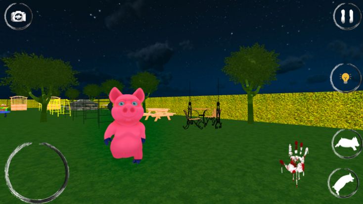 可怕的小猪逃脱恐怖3D游戏安卓中文版图片1