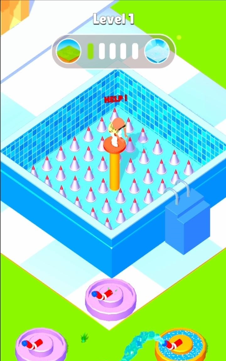 泳池灌水游戏安卓版（Water 3D Puzzle）图2: