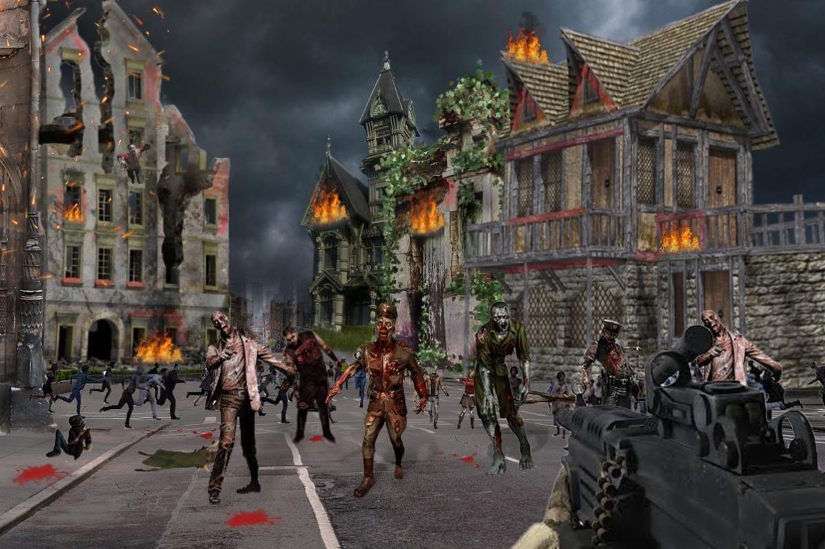 僵尸末日城市游戏安卓版（Zombie Shooting）图3: