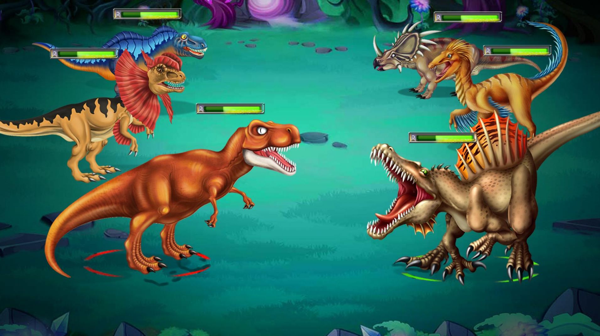 恐龙之战游戏安卓版（Dino Battle）图1: