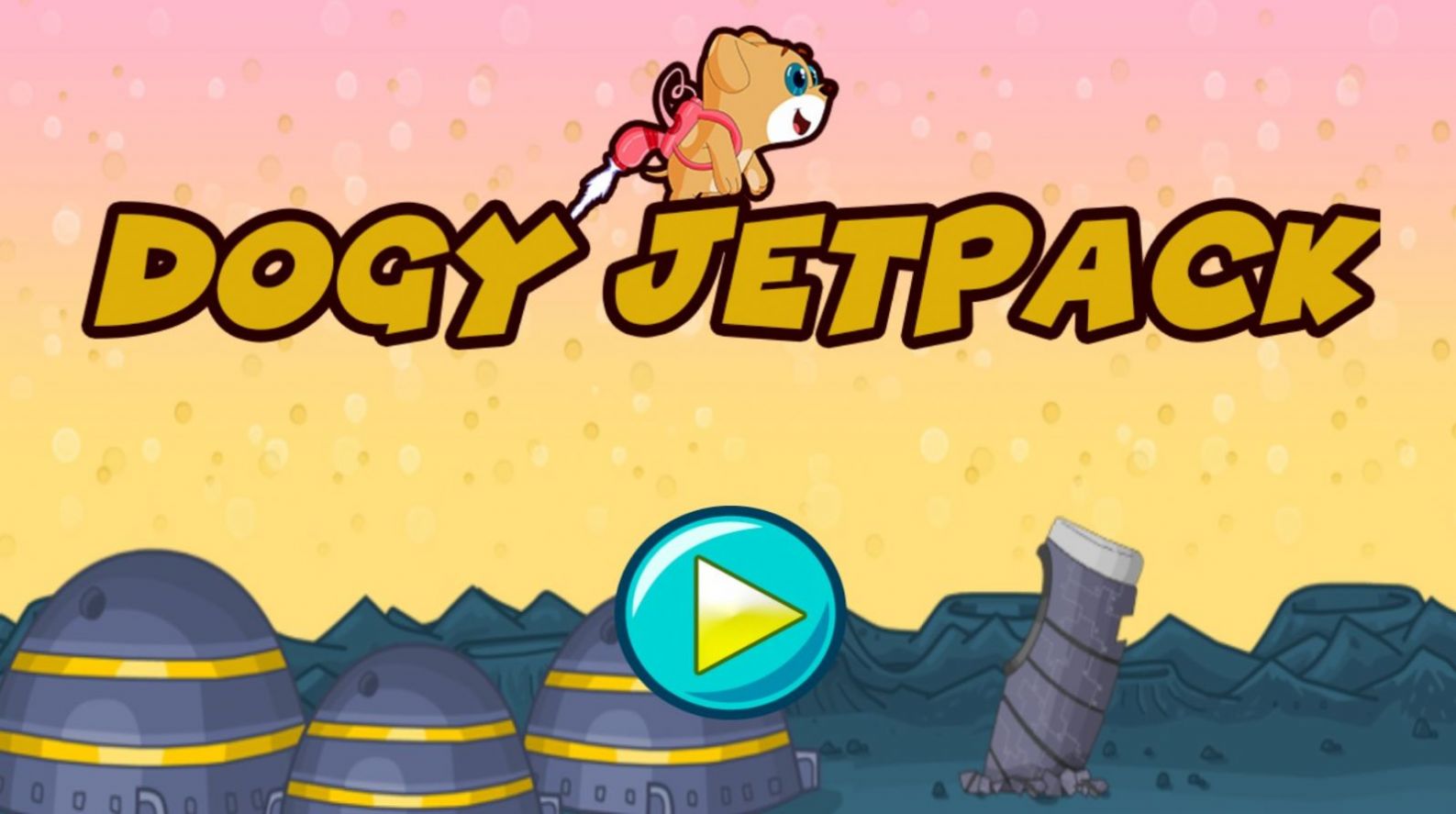 狗狗喷气背包游戏安卓版（Dogy Jetpack）图片1
