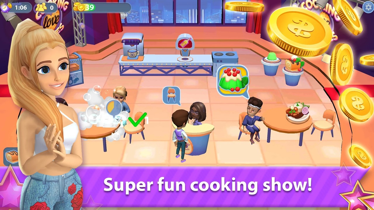 有趣的咖啡馆游戏安卓版（Cooking Stories）截图2: