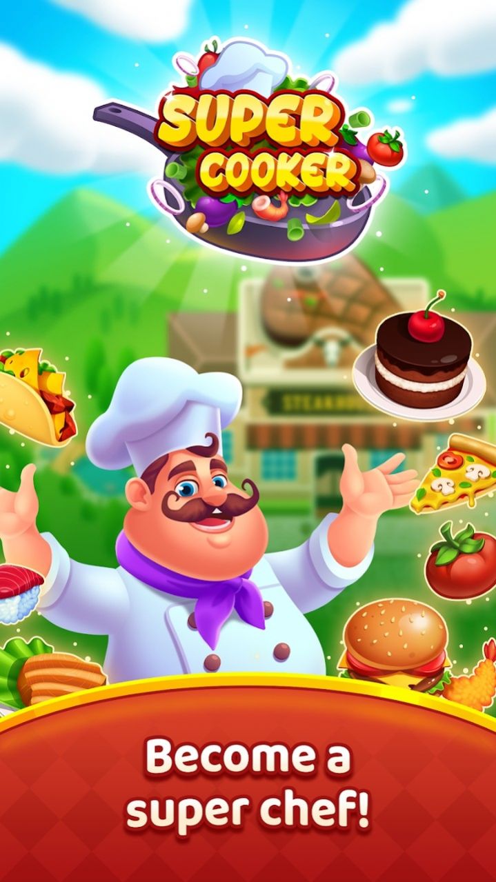 超级炊具餐厅游戏安卓版（Super Cooker）图1: