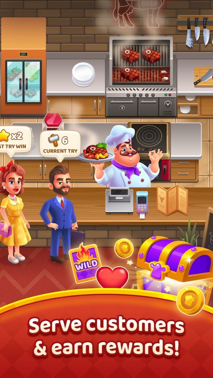 超级炊具餐厅游戏安卓版（Super Cooker）图2: