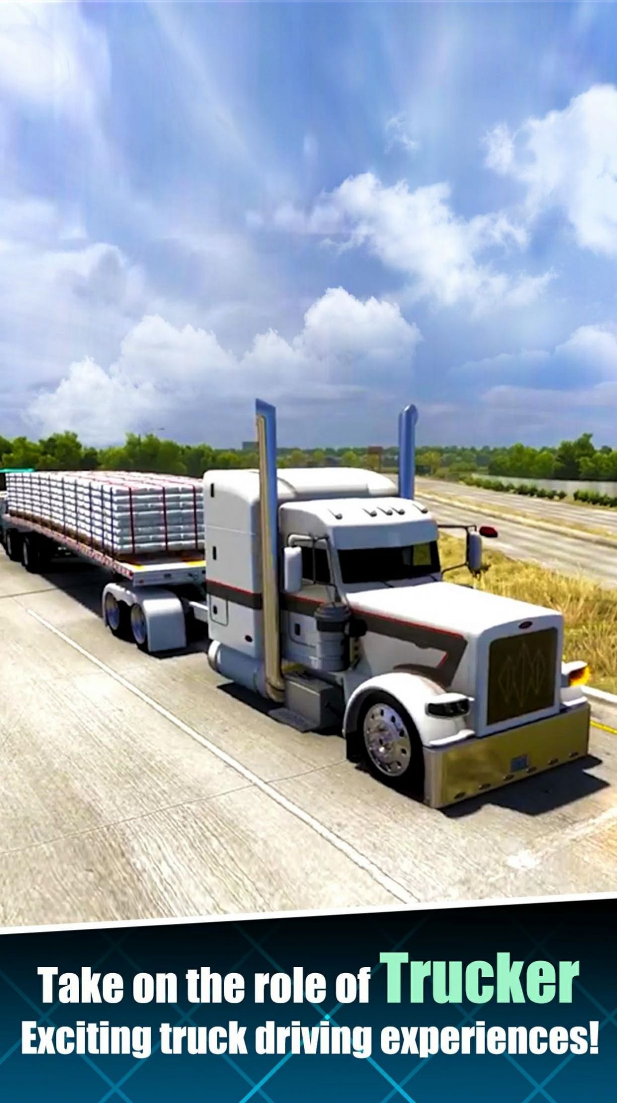 大型城市卡车运输模拟游戏官方版截图1: