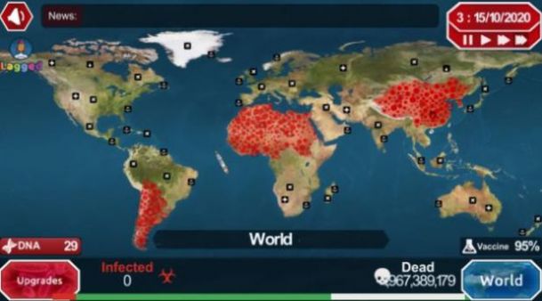 Pandemic simulator游戏汉化安卓版图3: