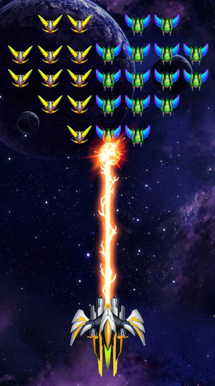 银河入侵者外星人入侵游戏中文手机版（Galaxy Invaders）图片1