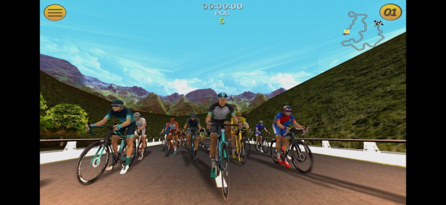 Pro Cycling Tour游戏安卓版截图2: