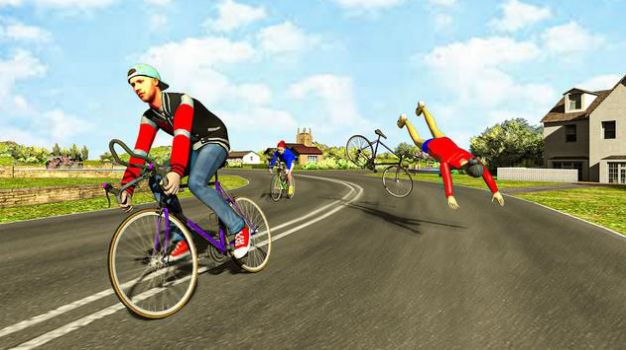 小轮车骑士自行车赛车游戏官方版图1: