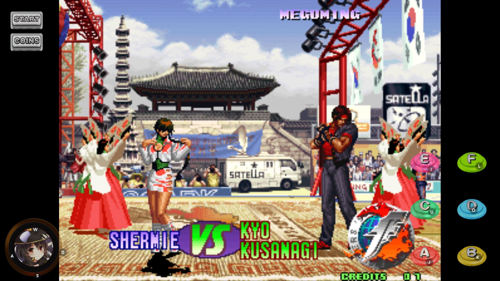 拳皇97终极版游戏官方手机版截图1: