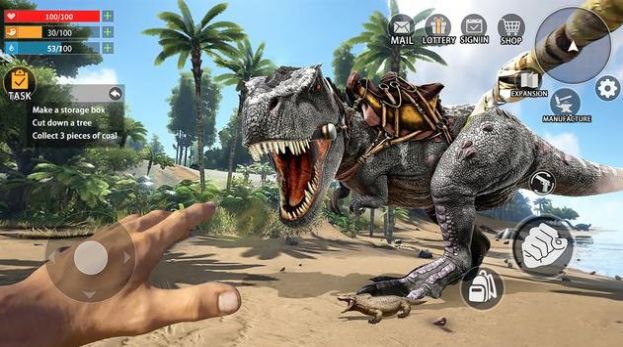 恐龙猎人岛生存游戏安卓版图2: