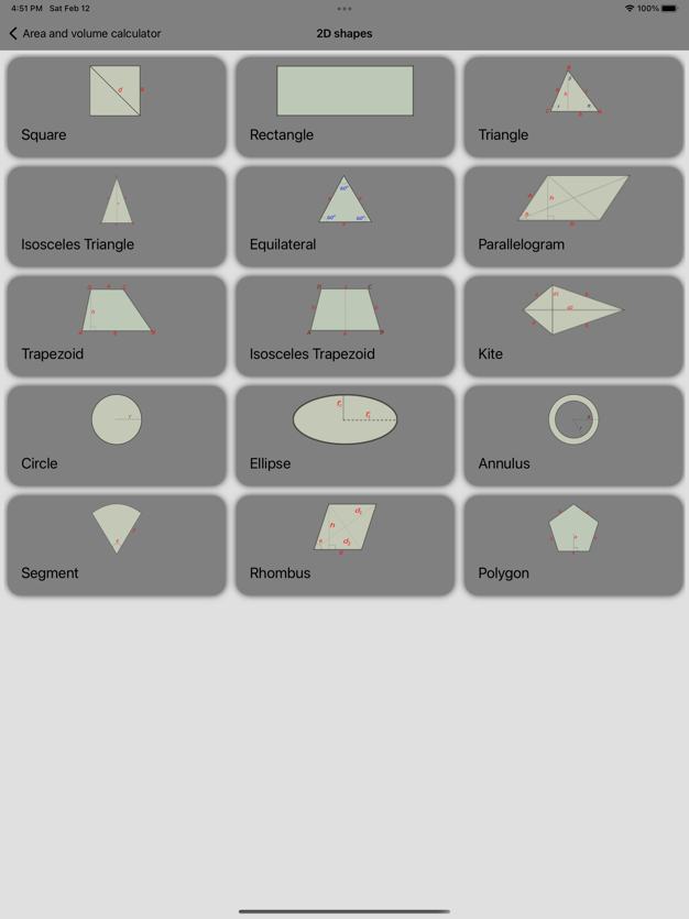 几何形状计算器app官方最新版图片1