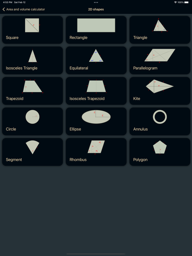 几何形状计算器app官方最新版图2: