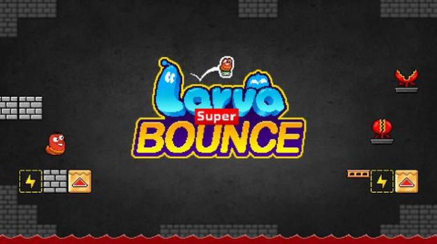 爆笑虫子弹跳游戏安卓版（Larva Bounce）1