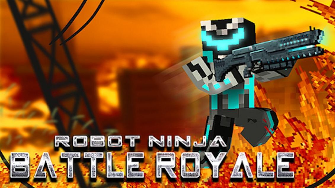 机器人忍者战斗游戏安卓版（Robot Ninja Battle Royale）图2: