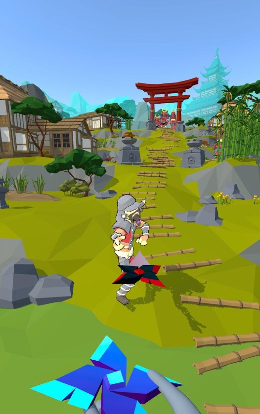 手里剑武士游戏安卓版（NinjaShuriken）图2: