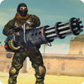 沙漠反恐射击作战游戏安卓版（Desert Gunner Machine Gun Game）