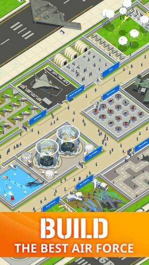 闲置飞机场模拟器大亨游戏最新版（Idle Air Force Base）图片1
