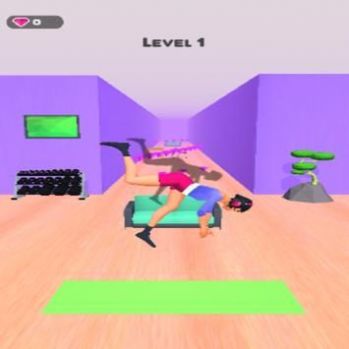 瑜伽跑步3D游戏中文版（Yoga Run 3D）图1: