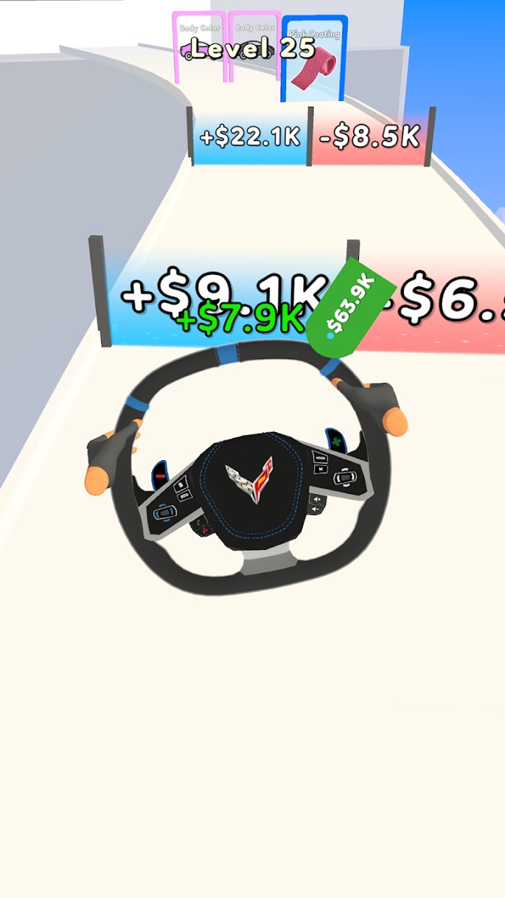 方向盘进化游戏安卓版（Steering Wheel Evolution ）图1: