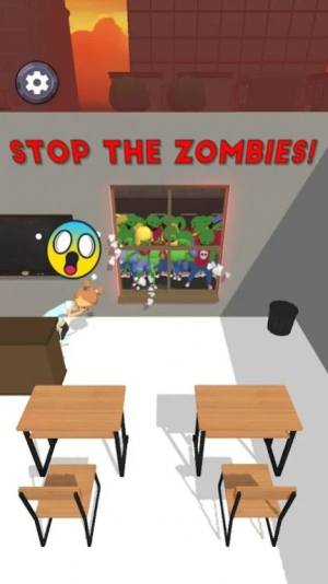 挡住僵尸3D游戏安卓版（Zombie Highschool 3D）图片1