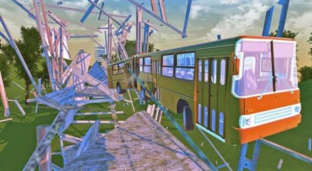 巴士拆解模拟游戏官方版（Bus Demolition Simulation）截图3: