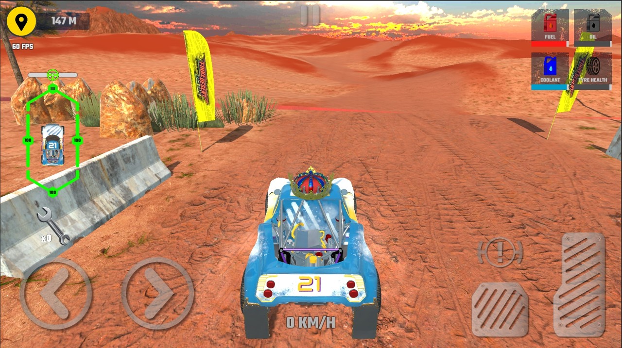 芬克沙漠竞赛游戏官方版（Finke Desert Race）截图1: