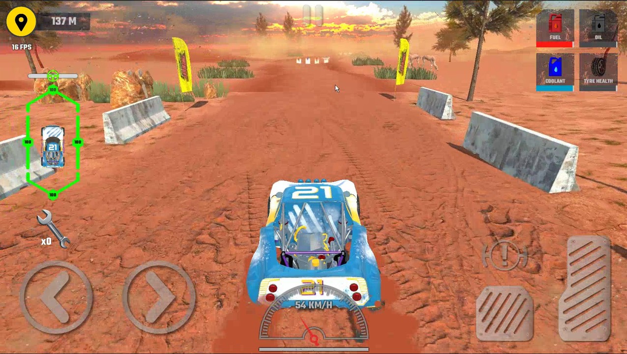 芬克沙漠竞赛游戏官方版（Finke Desert Race）截图2: