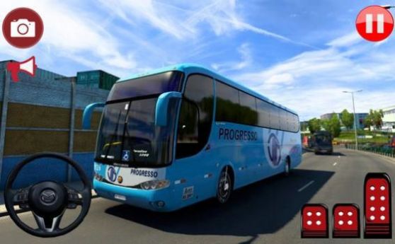 巴士模拟器驾驶3d游戏中文版手机版图片1
