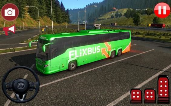 疯狂的巴士驾驶狂热3d游戏最新版手机版截图4: