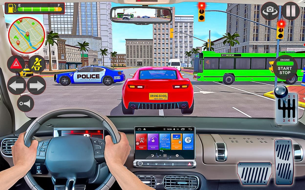 驾驶学校汽车模拟器2022游戏中文手机版图2: