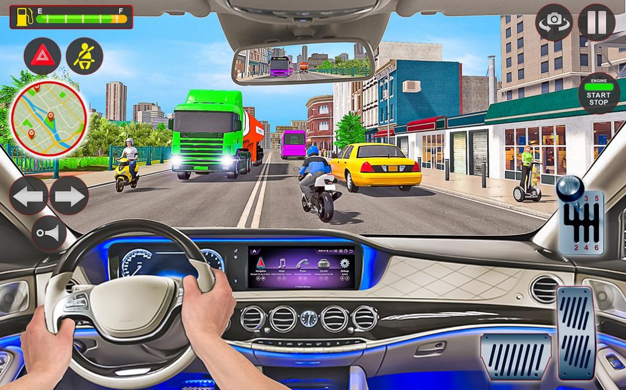 驾驶学校汽车模拟器2022游戏中文手机版图3: