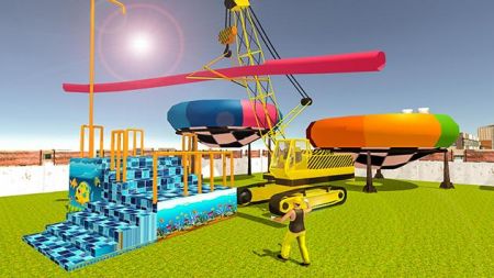 建造水上主题公园游戏官方安卓版（Build Water Theme Park）图2: