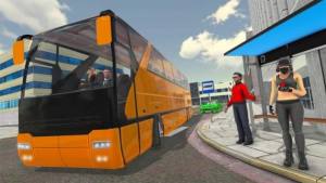 城市蔻驰巴士游戏2022手机版（City Coach Bus Game）图片1