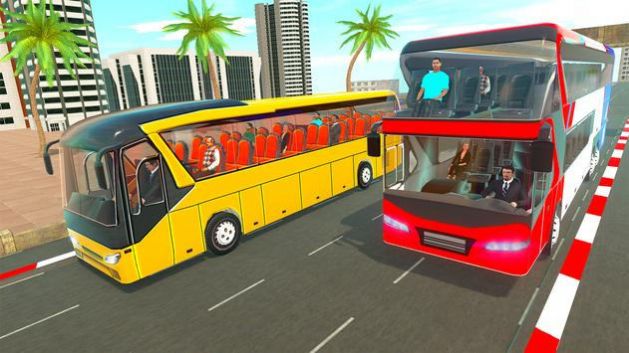 城市蔻驰巴士游戏2022手机版（City Coach Bus Game）图3: