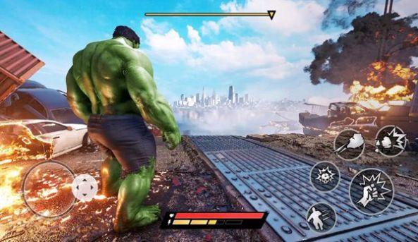 英雄总动员绿巨人城市大作战游戏官方正版图片1