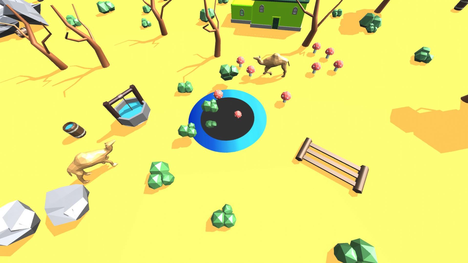 吸尘器吞噬游戏安卓版（Vacuum Hole 3D）图2: