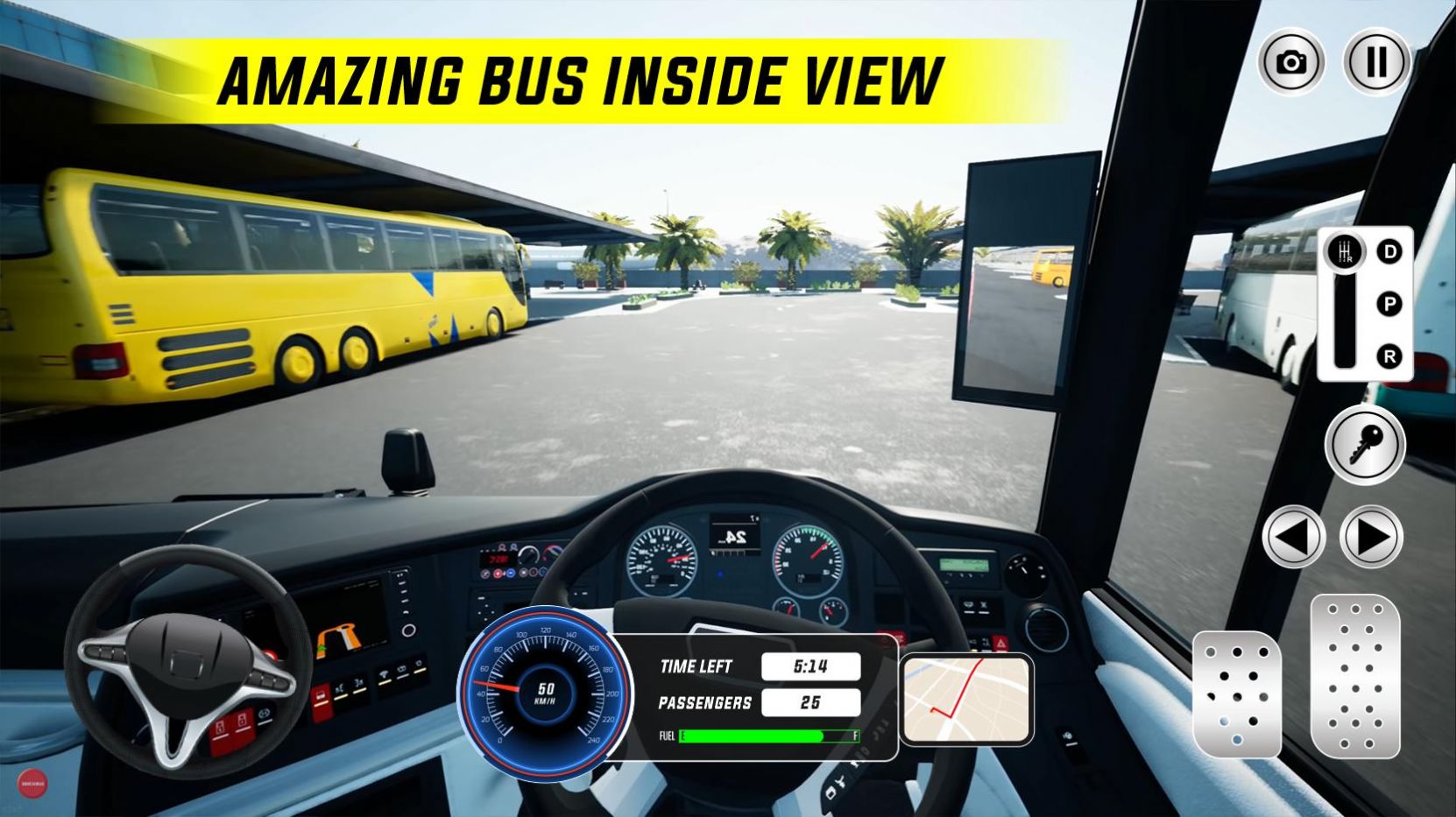 欧洲长途巴士模拟驾驶游戏2022手机版（Ultimate Bus Simulator）图1: