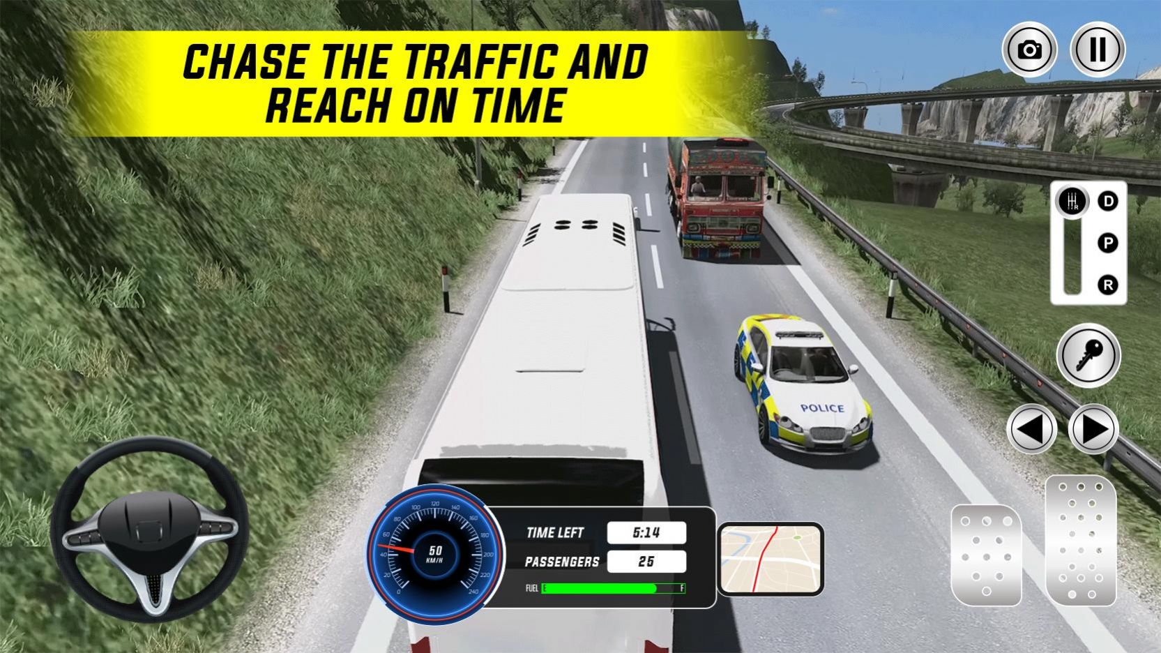 欧洲长途巴士模拟驾驶游戏2022手机版（Ultimate Bus Simulator）图3: