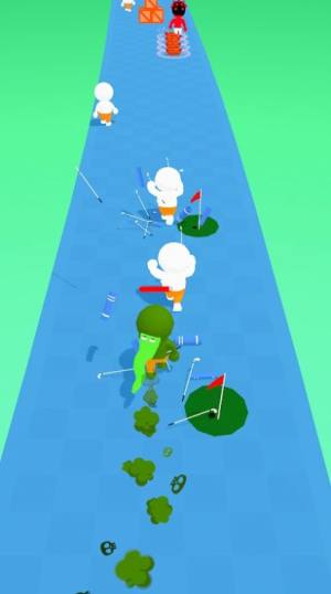 跳跃蠕虫跑游戏中文版（Jumpy Worm Runner）图片1