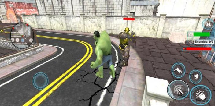 不可思议的绿色怪物英雄游戏官方版图3: