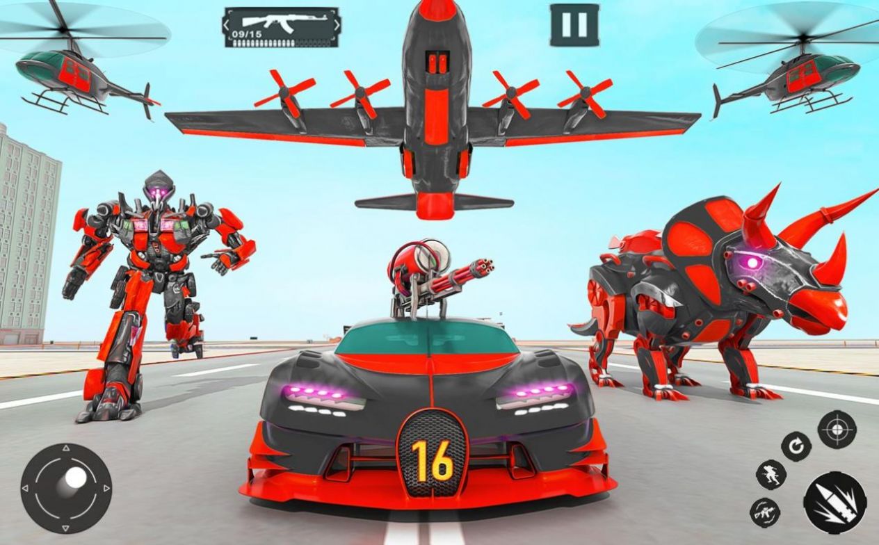 Dragon Robot Police Car Games游戏中文版图7:
