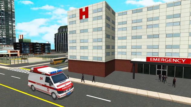 救护车医院停车场游戏官方版(Ambulance Hospital Parking)图片1